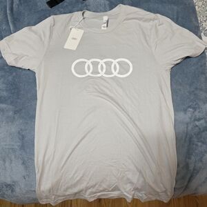 Gray Audi Womens T-Shirt